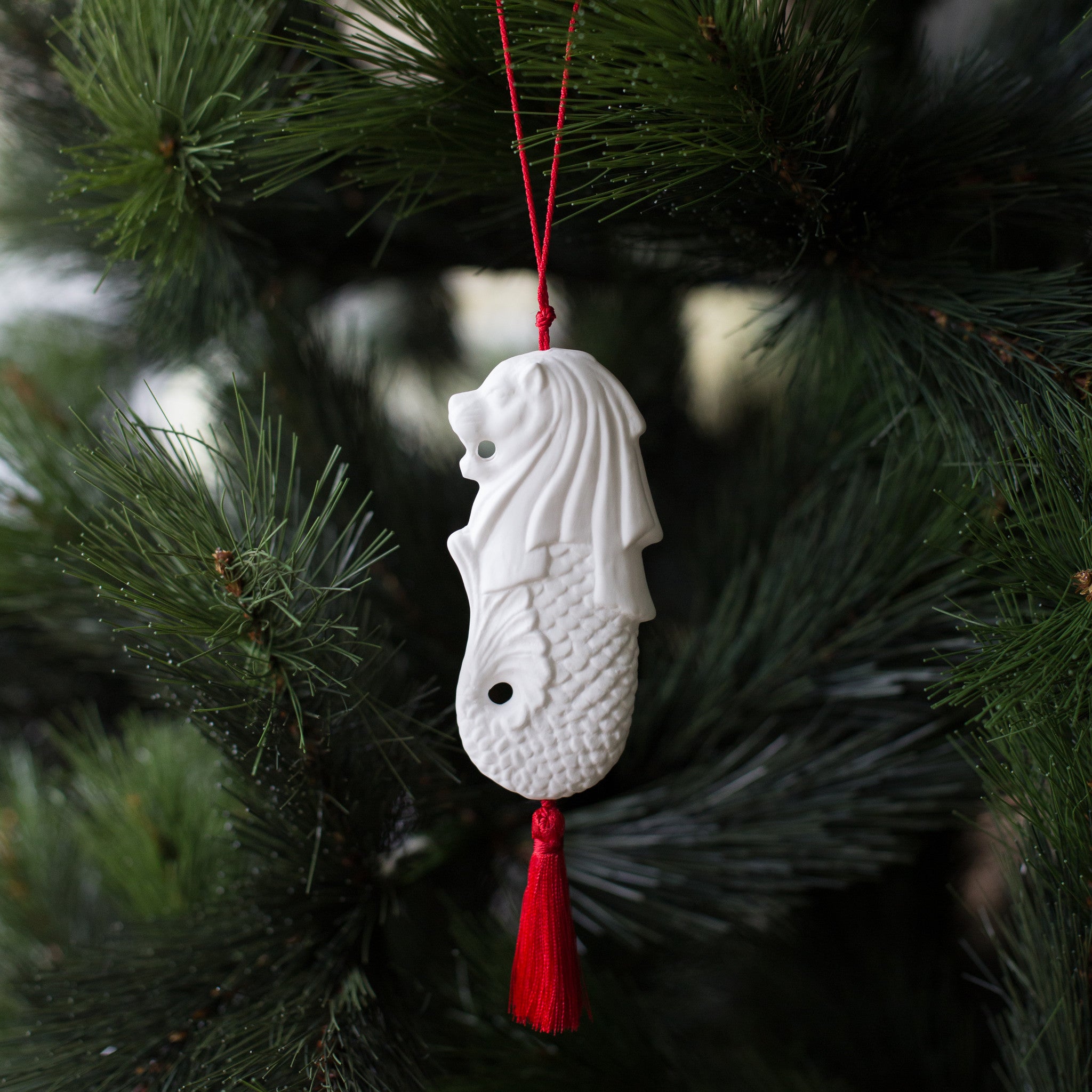 One Merlion Decoration with Gift Box